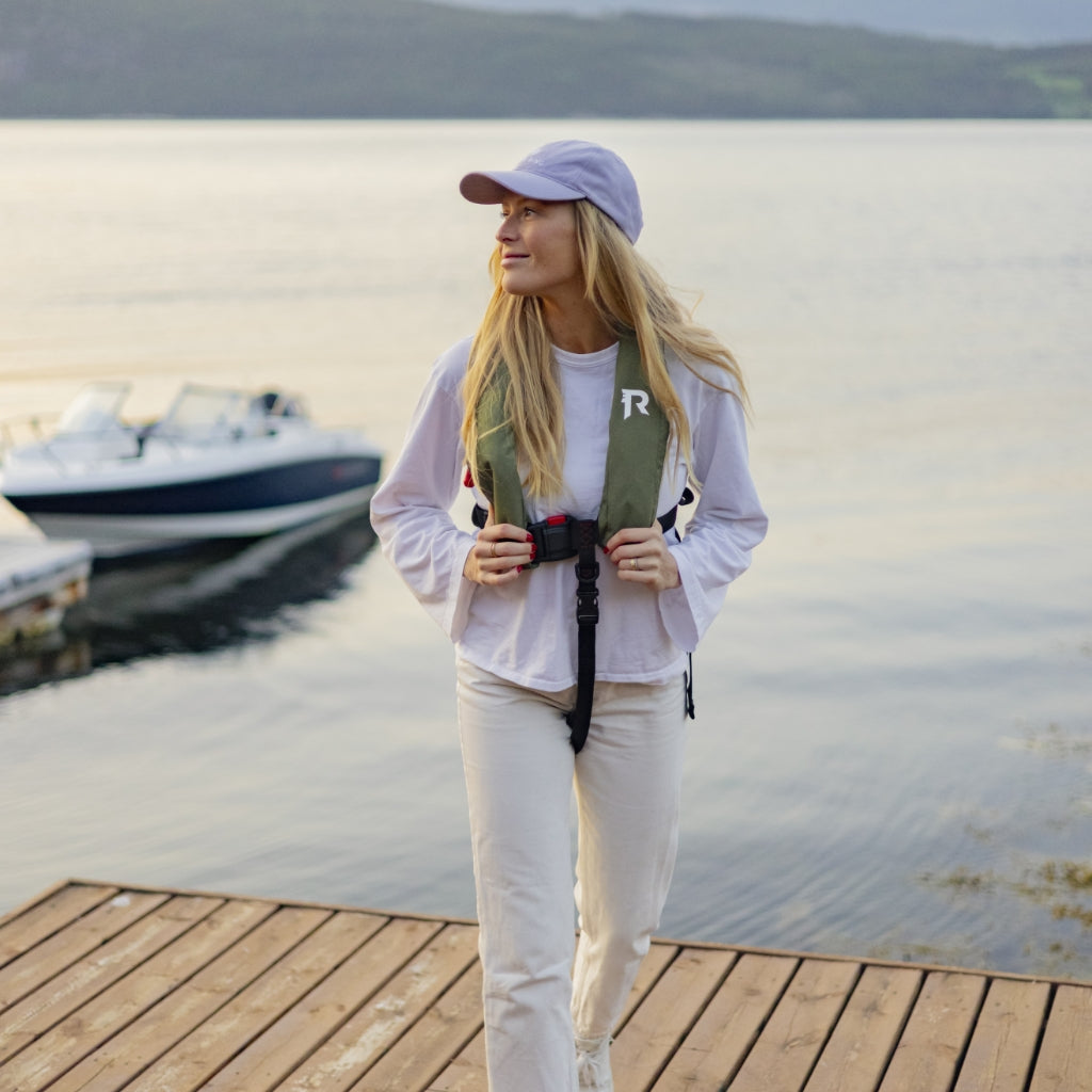 Slik skal vesten sitte